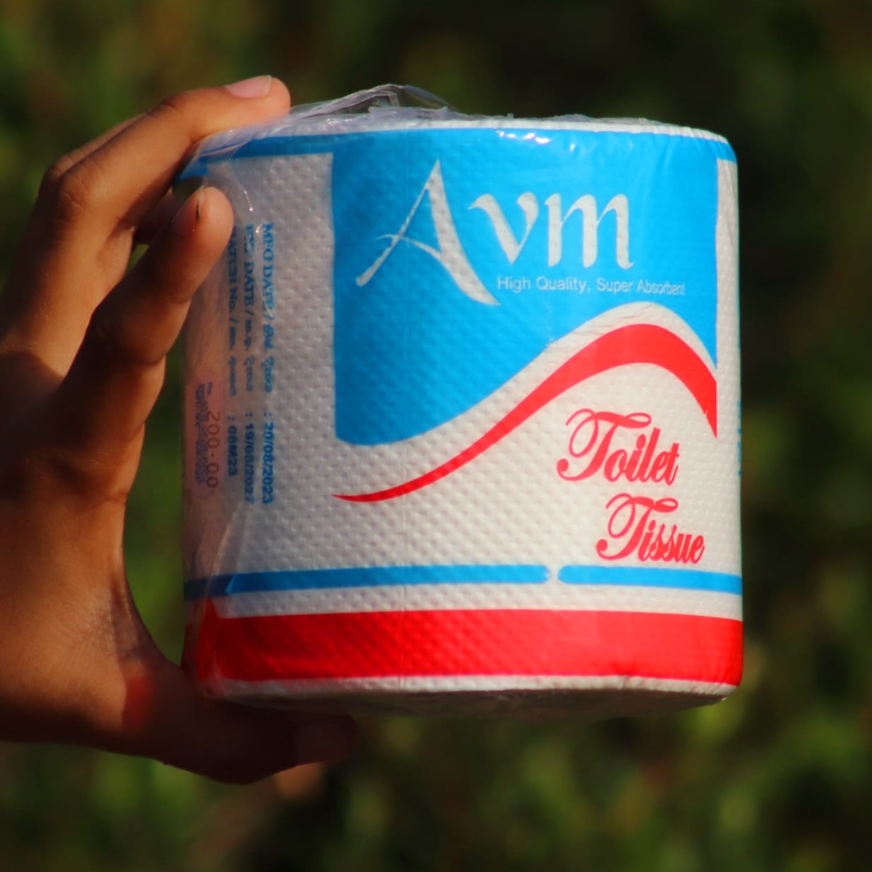 2 pcs AVM Branded Toilet Paper roll. 