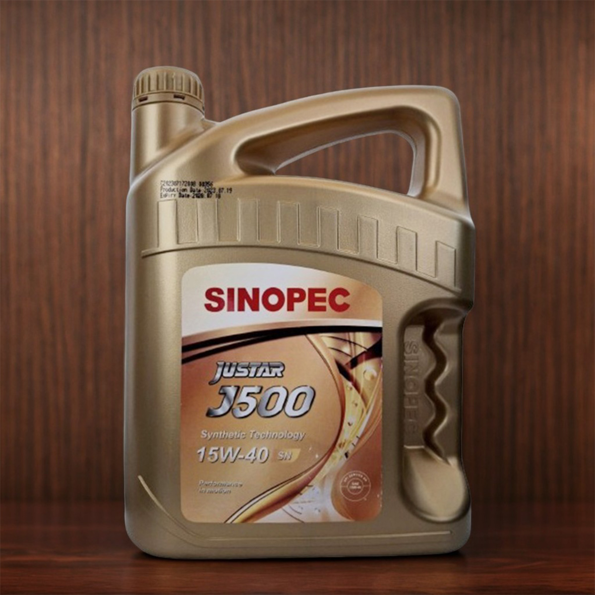 SINOPEC 15W40 SEMI-SYNTHETIC Engine Oil (Made in Singapore) 8000KM Service Interval