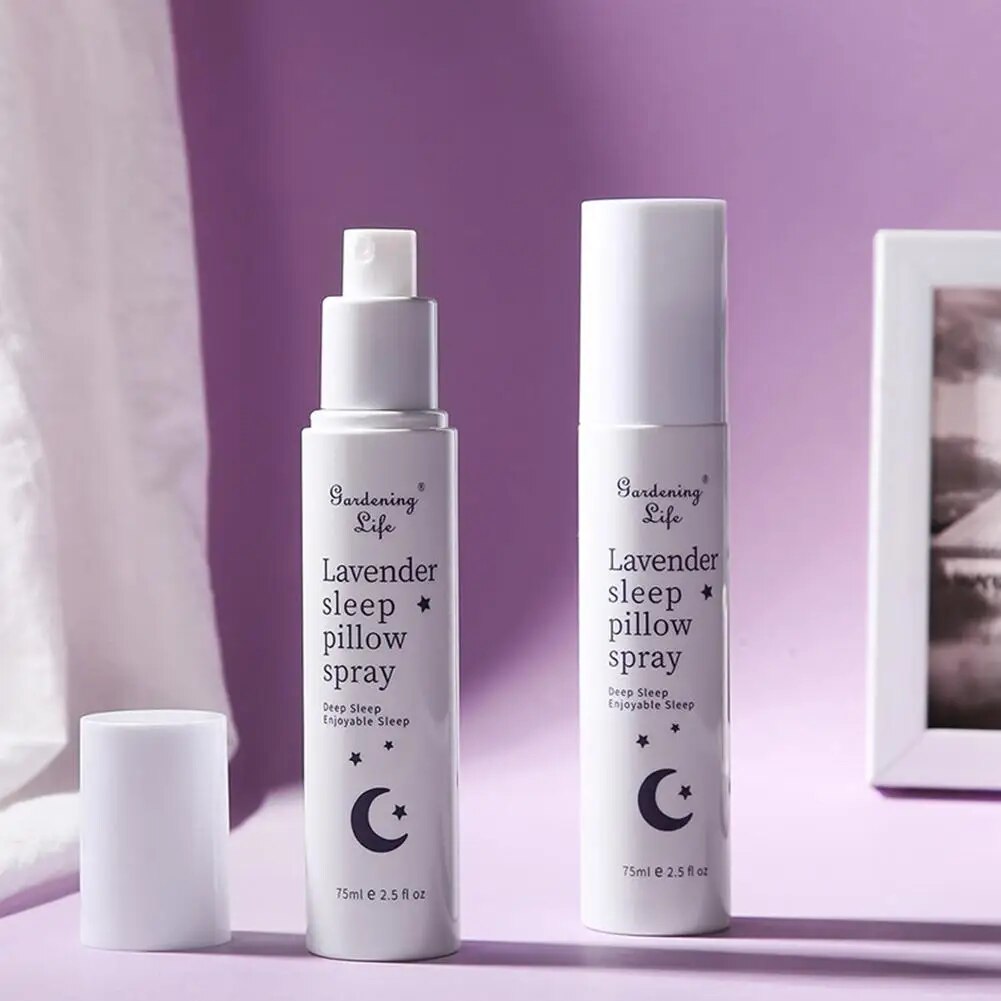 Best Aromatherapy Calm Deep Sleep Mist Pillow Spray with Lavender Essential Oils 75ml Lavender Sleep Spray Insomnia Therapy 40a