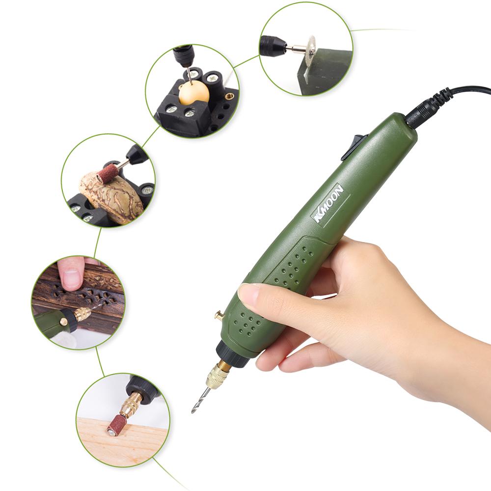 Multi-functional Mini Electric Grinder Set Electric Drill Grinding Rotary Tool Kit for Milling Trimming Polishing Engraving AC100-240V. 