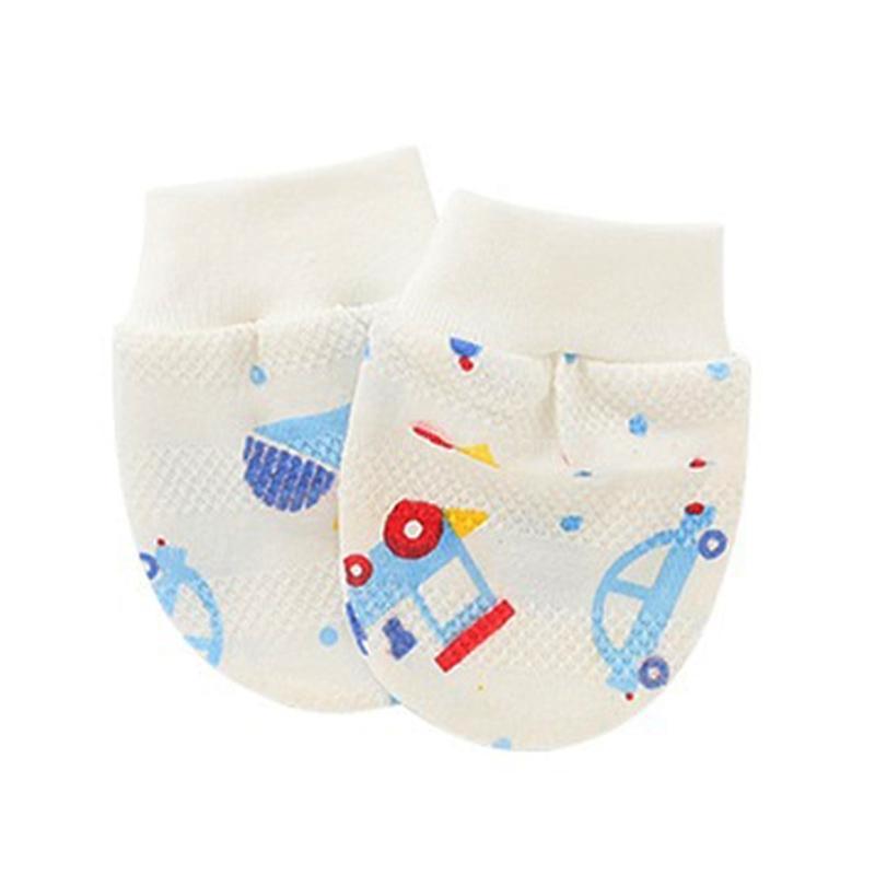 1 Pair Cotton Baby Infant Anti Scratching Gloves Anti-eat Hand Anti-Grab Face Protect Newborn for Protection Face Mitt. 