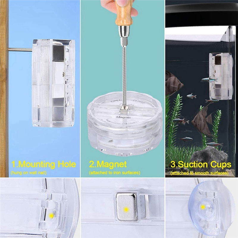 Bath Tub Lights Wireless, Battery Operated Plastic for Bathroom Bathtub Light Shower Spa Light. 