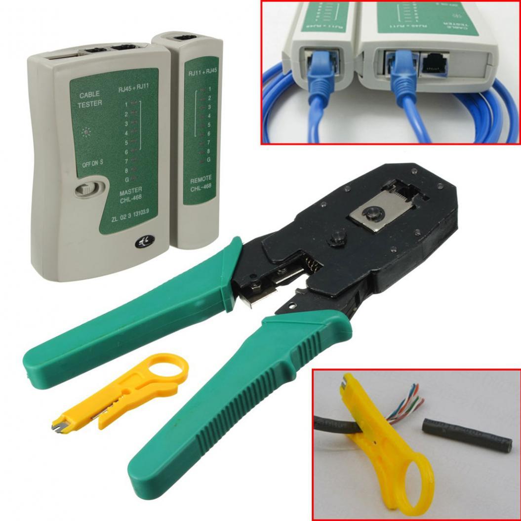 Test cables. Набор инструментов rj45/rj11 lan тестер/обжим. Rj45 and rj11 Network Cable Tester. Сетевые аксессуары - обжимной инструмент: RJ-45, RJ-12/11 X 1 шт. Тестер Talon Tool rj45 rj11