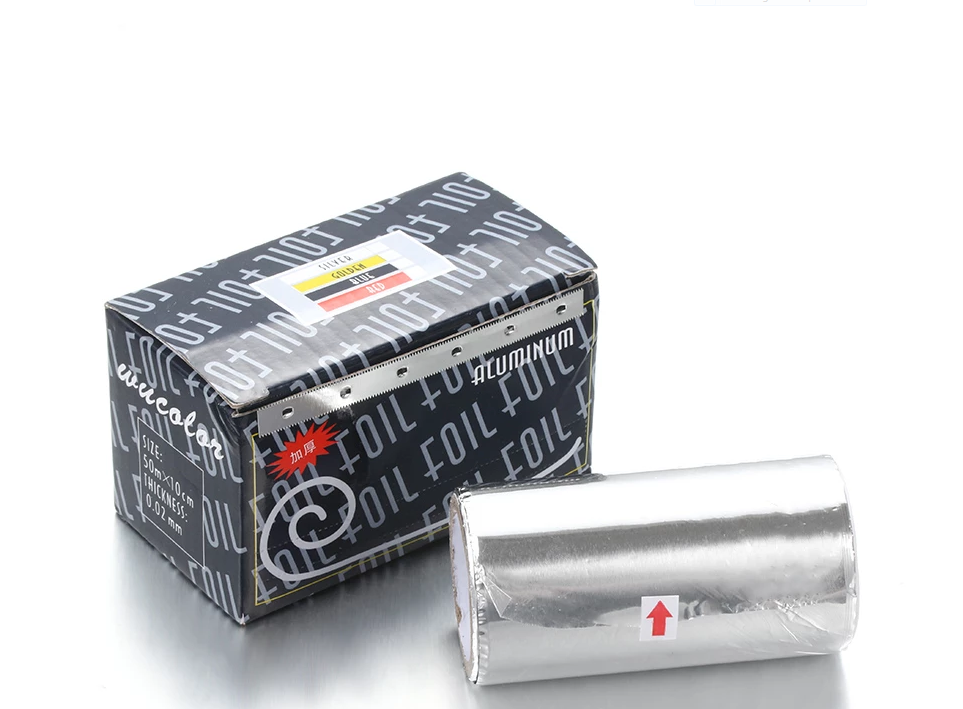 Salon Use Hair Perm Aluminum Foil Paper Professional Perm Separating Stain Hairdressing Supplies Hair Coloring Tool Accessories. 