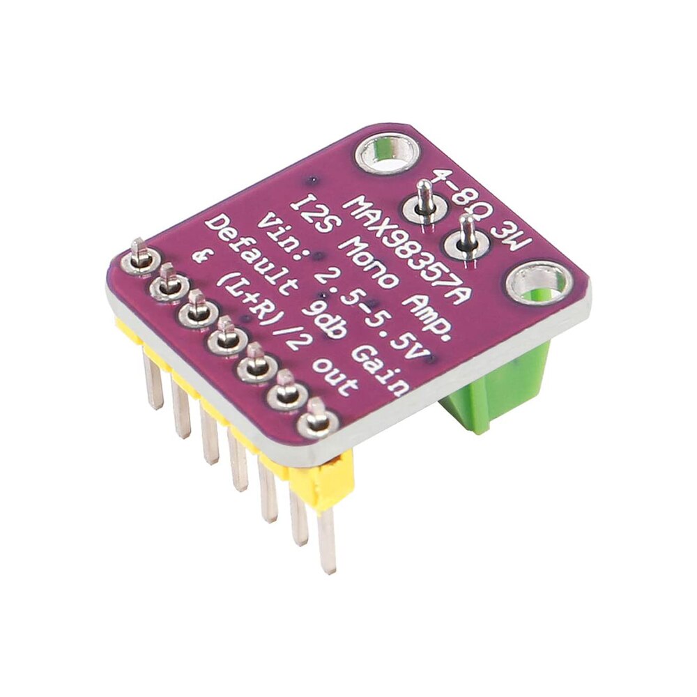MAX98357 I2S Audio Amplifier Module Audio Amplifiers Filterless Class D ...