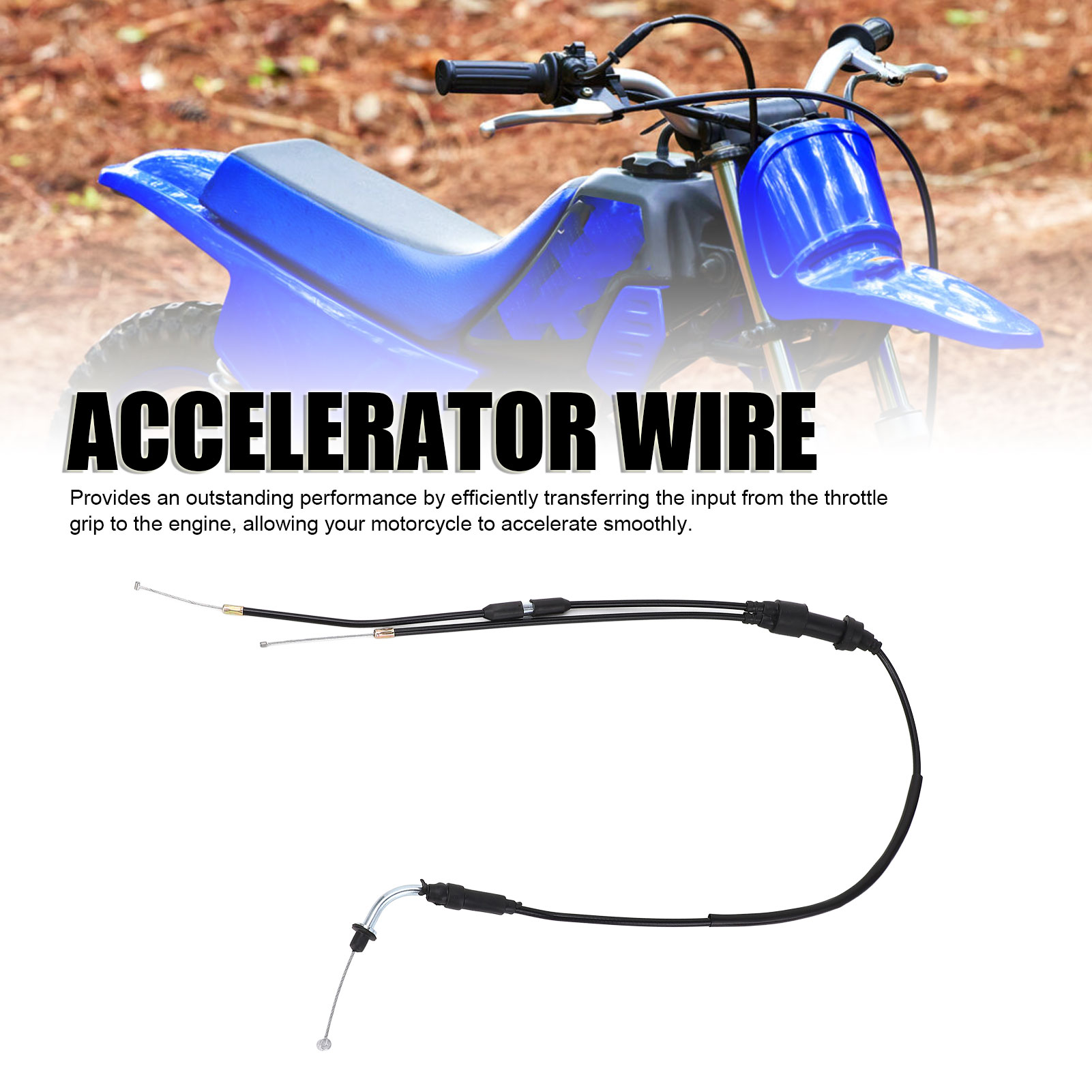 Cables And Housing For Dirt Jumper Bike MagiDeal Câble D'accélérateur Pour Yamaha PW50 Peewee 50 Y-Zinger PY50 PW Dirt Jumper 26 In Bikes - Foto 9