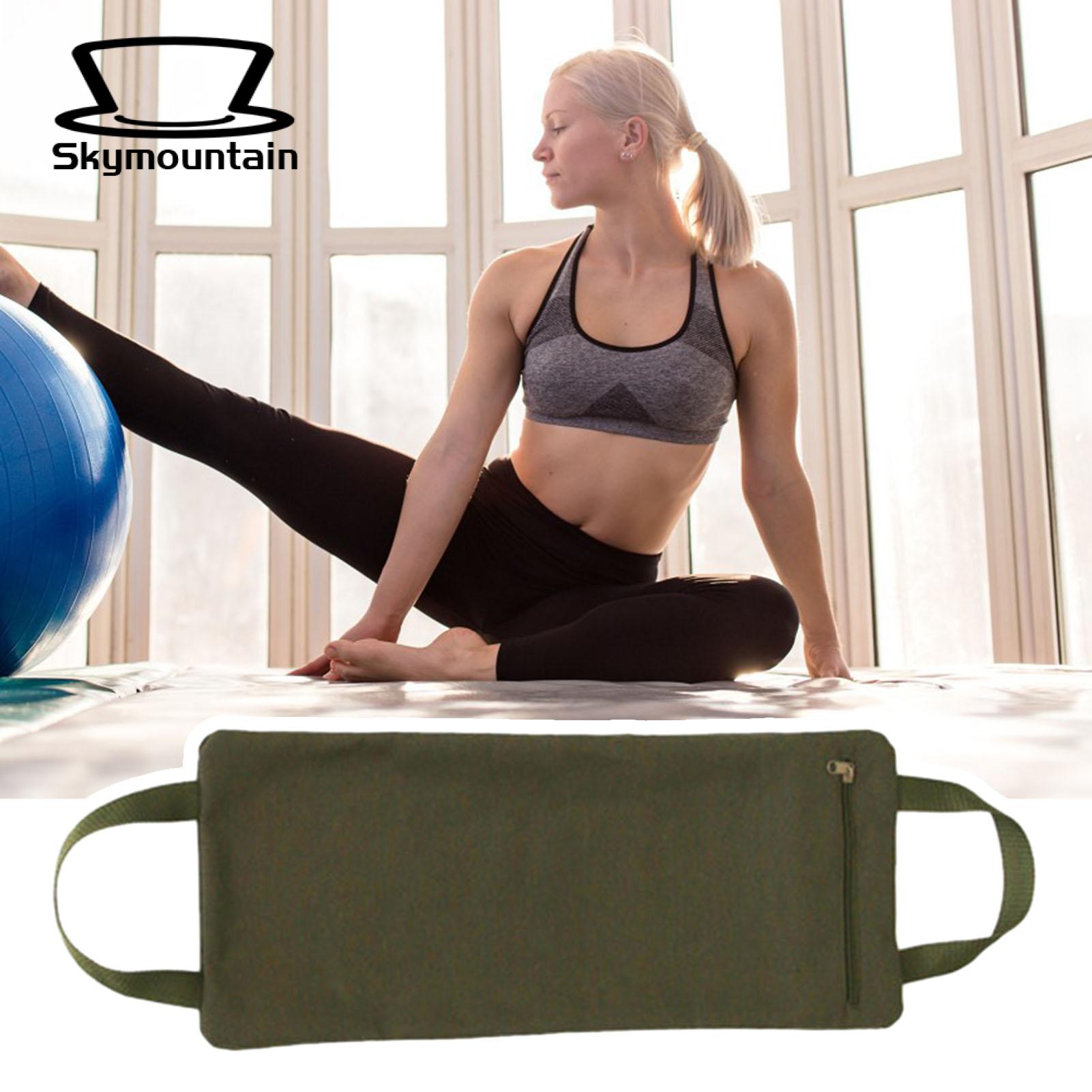 Canvas Sandbag For Weightlifting & Yoga | Portable Unfilled Exercise Bag For Leg Workouts | Adjustable Weight