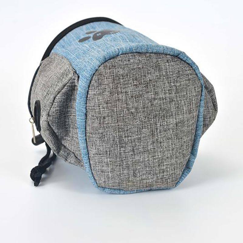 Portable Dog Training Treat Bags Puppy Snack Reward Dog Walking Snack Pouch Detachable Pet Feed Pocket Pouch-Coffee. 