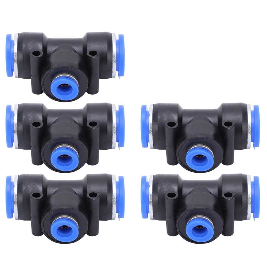 Details about   25xPEG16-8-16 Quick Connector T‑Type Variable Diameter 3‑Way Air Hose Connecting 