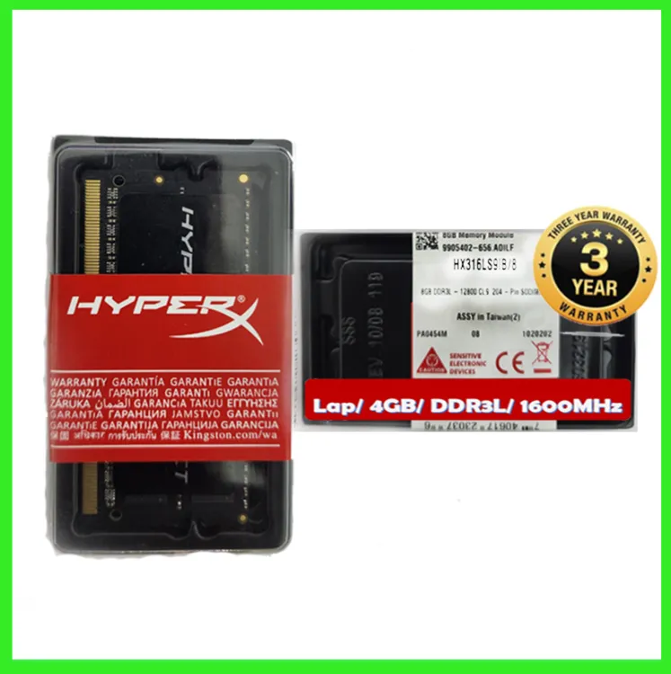 Hyperx ddr3l discount