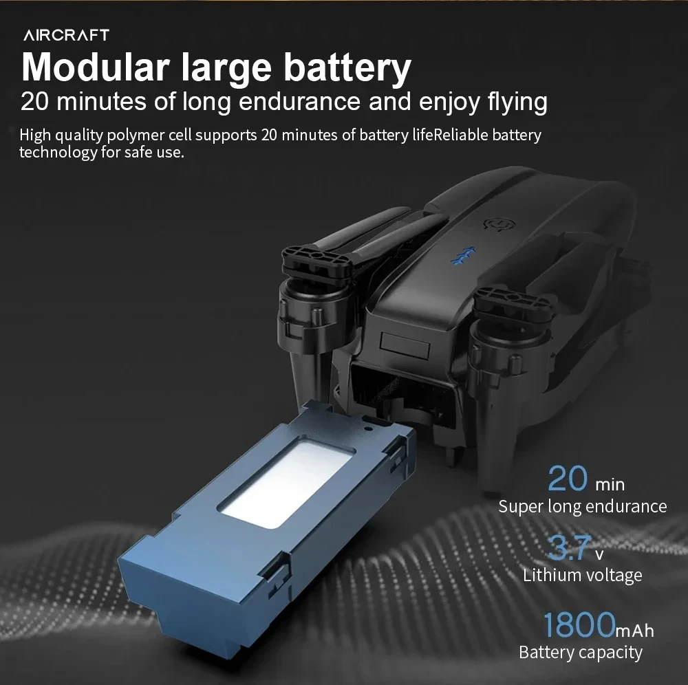E99 Pro Drone HD Professional 4k drone Dual Camera WIFI Aircraft  Obstacle Avoidance Aerial Photography Drone. 
