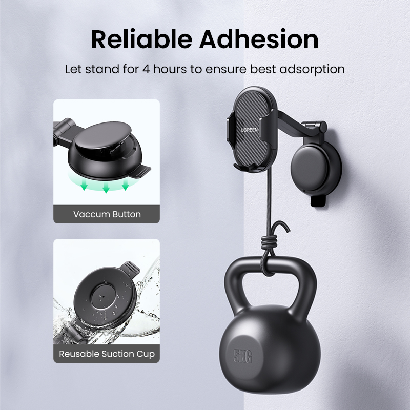 UGREEN Car Phone Mount Dashboard Cell Phone Holder Compatible with iPhone 12 11 Pro XR X XS Max 8 7 6 Plus 6S, Samsung Galaxy S20 S10 S9 S8 Plus Note 10 9 8. 