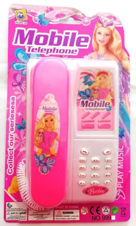 Barbie store telephone toy