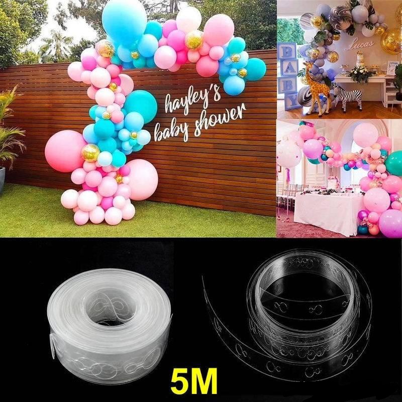 Balloon Garland Tape Strip 5m for Garlands. 