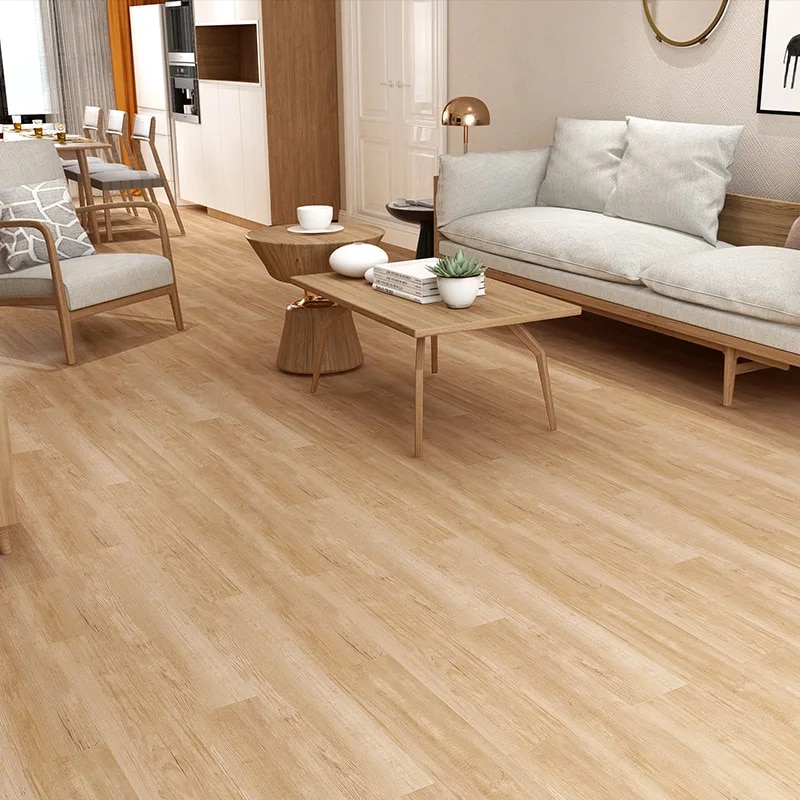 wall stickers Self-Adhesive Wood Grain Floor Wallpaper Waterproof Wall Sticker Bedroom Living Room T et Kitchen Home Decor Floor Sticker. 