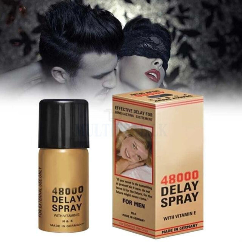 18+ Delay Spray Long Time Delayed Spray Deadly Shark 48000 Strong Men's Delay, Long Time Spray with Extra Vitamin E Advance Formula Made In Germany Viga Deadly Shark Power. 