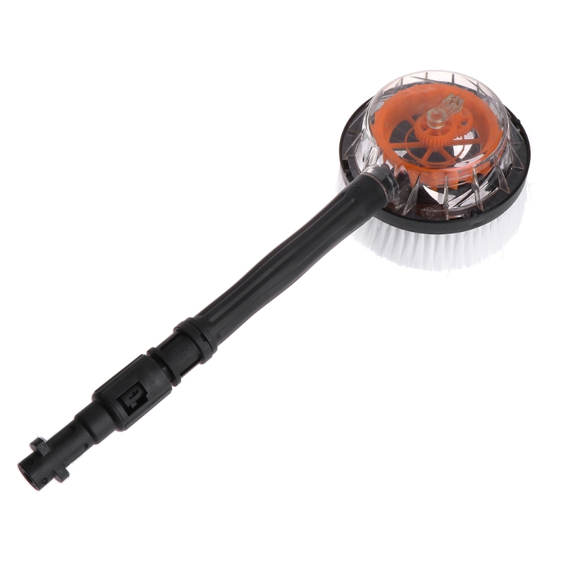 Rotating Round High Pressure Water- Car Wash Brush for