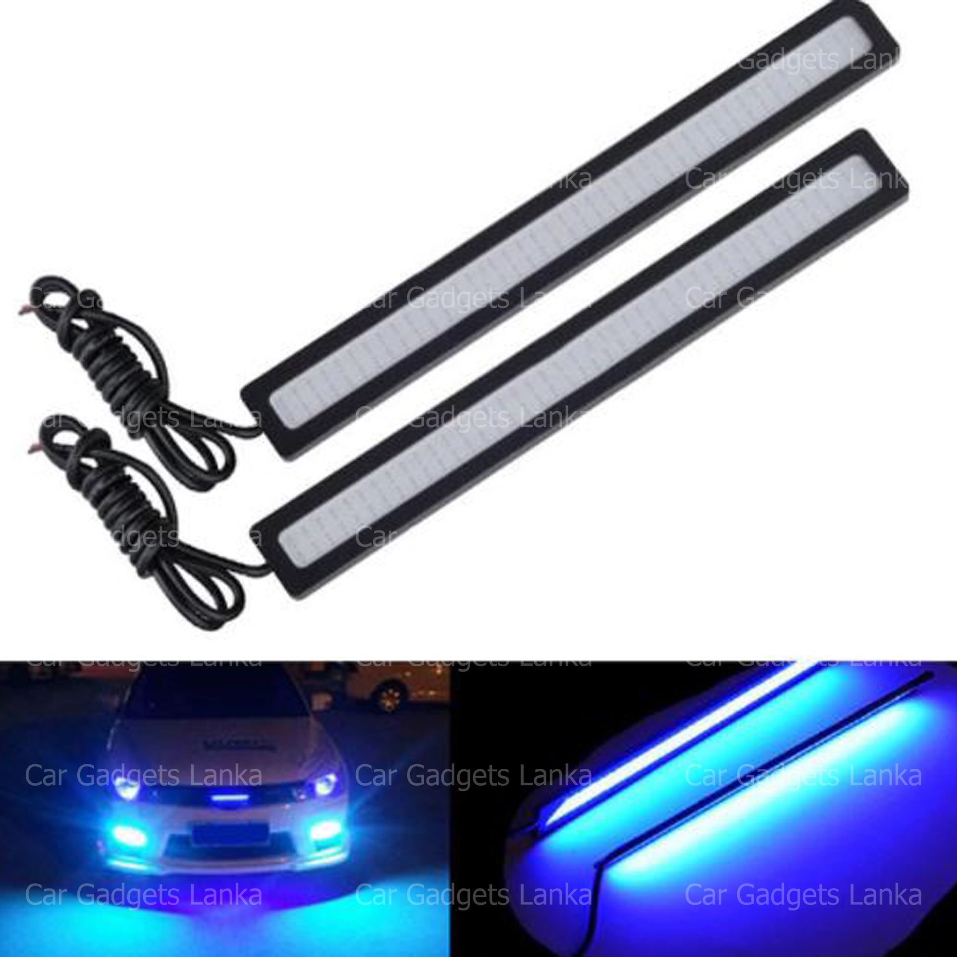 blue led running lights