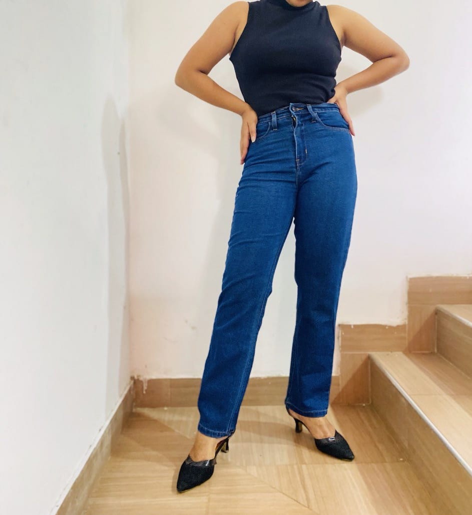 Factory Mom Jeans. 