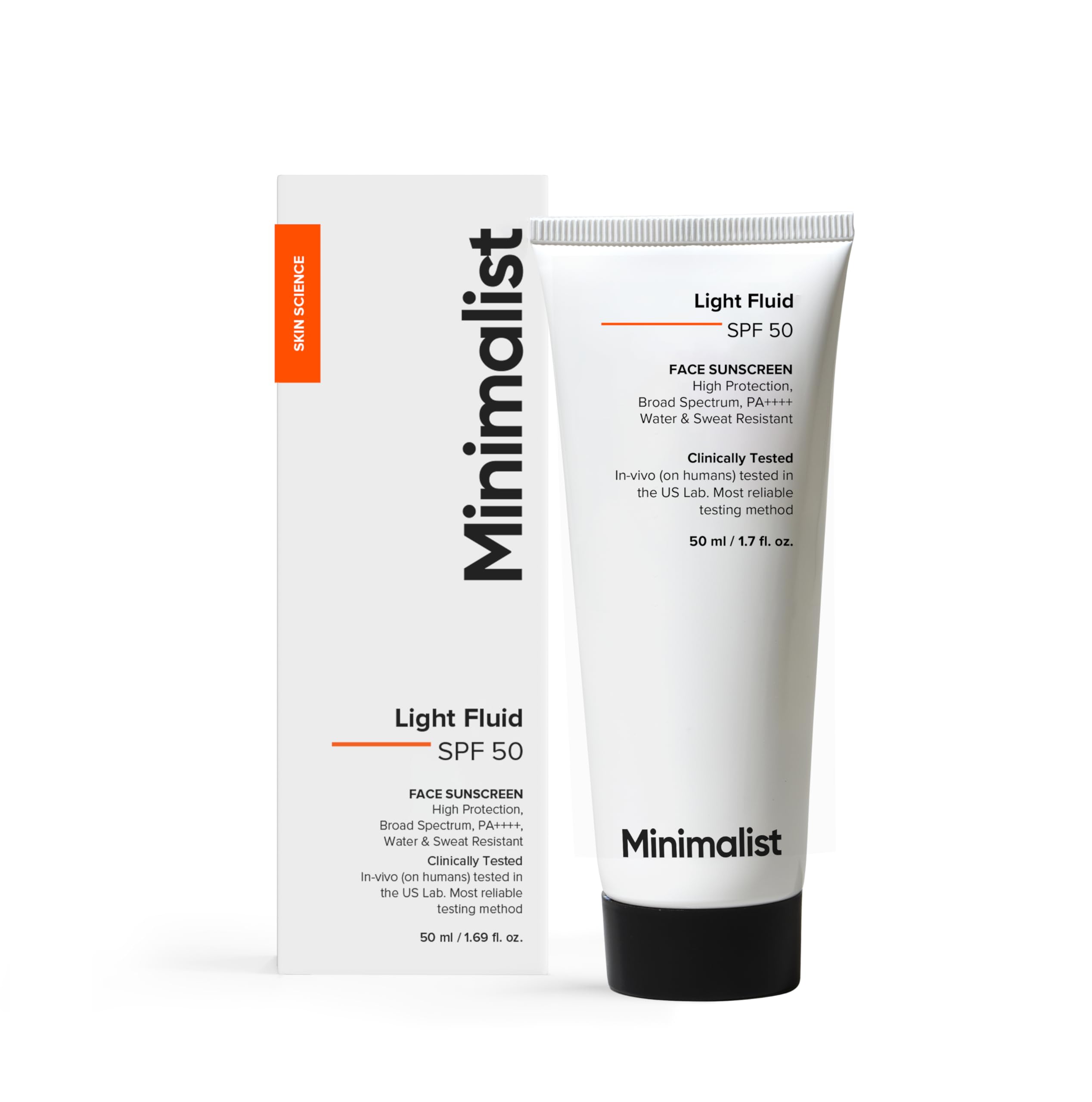 Minimalist Light Fluid SPF 50 Sunscreen 50g