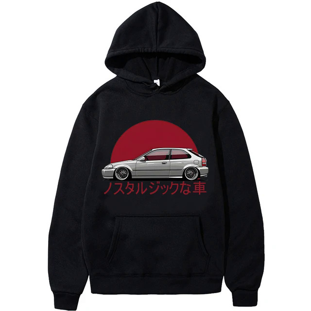 Hoodies Sweatshirts Jdm _ Japanese Hoodies Jdm Cars Men's Hoodie Hip Hop Sweatshirt Boys' Coat Sweatshirt Clothing New Style. 