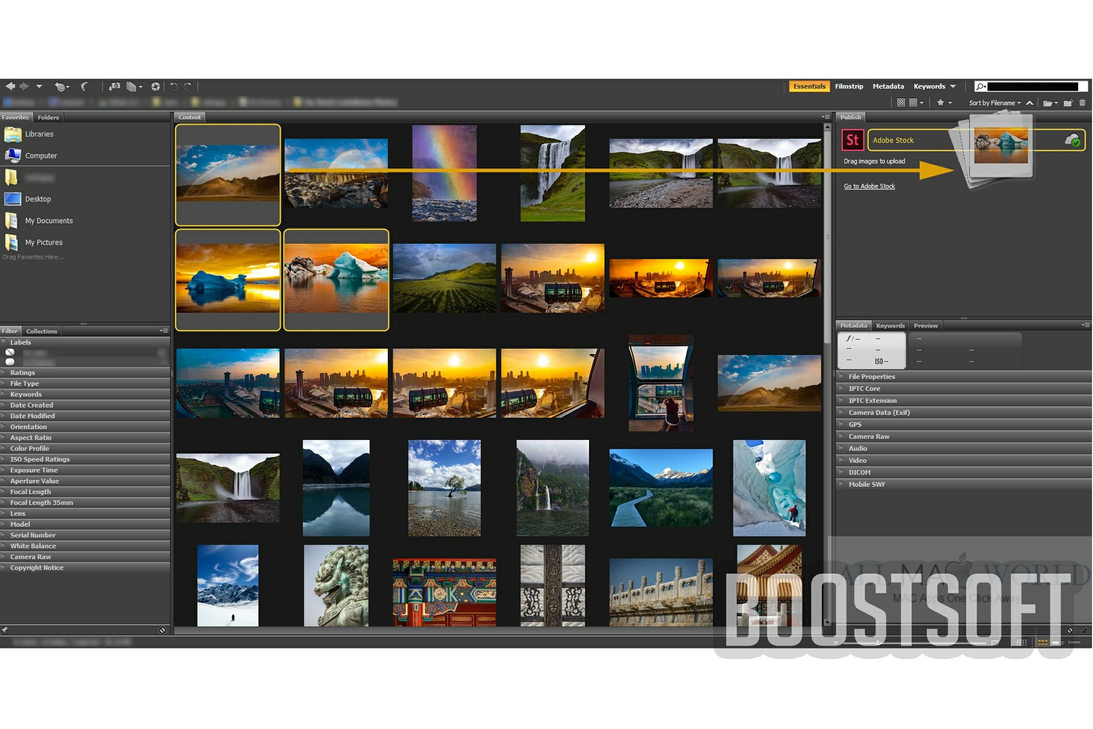 Adobe_Bridge_CC 2017_DMG For MacOS with life time licenses key and no 1 packing quality. 