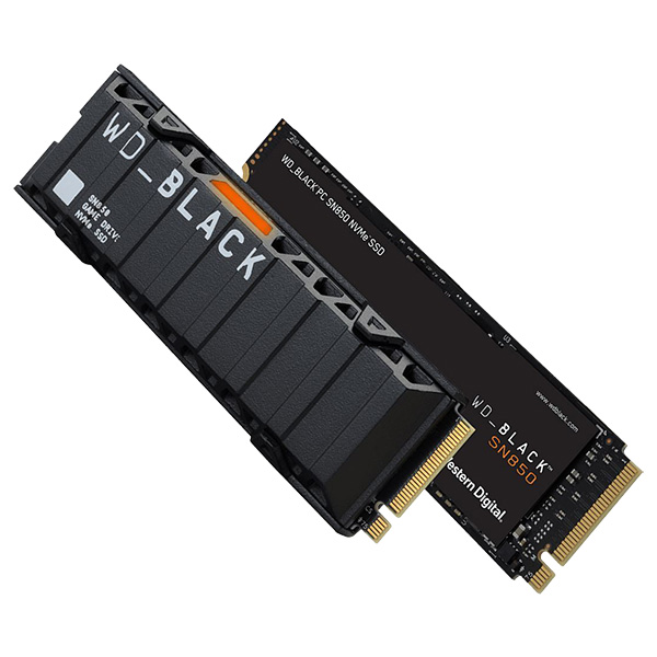 WD Black SN850X 1TB NVMe M.2 PCIe Gen4 SSD – With Heatsink – (PS5 Expandable SSD)