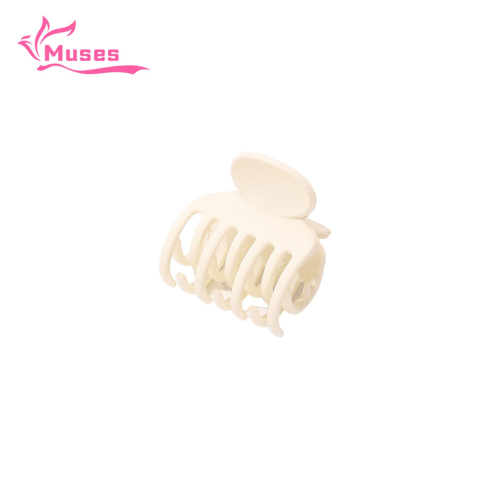 Muses Mall Daily Outfit Hair Clip Stylish Frosted Texture Hair Claw for Women Anti-slip Hair Clip for Easy Styling Headwear Hair Pin Tool for Trendy Look Hair Claw Clip. 