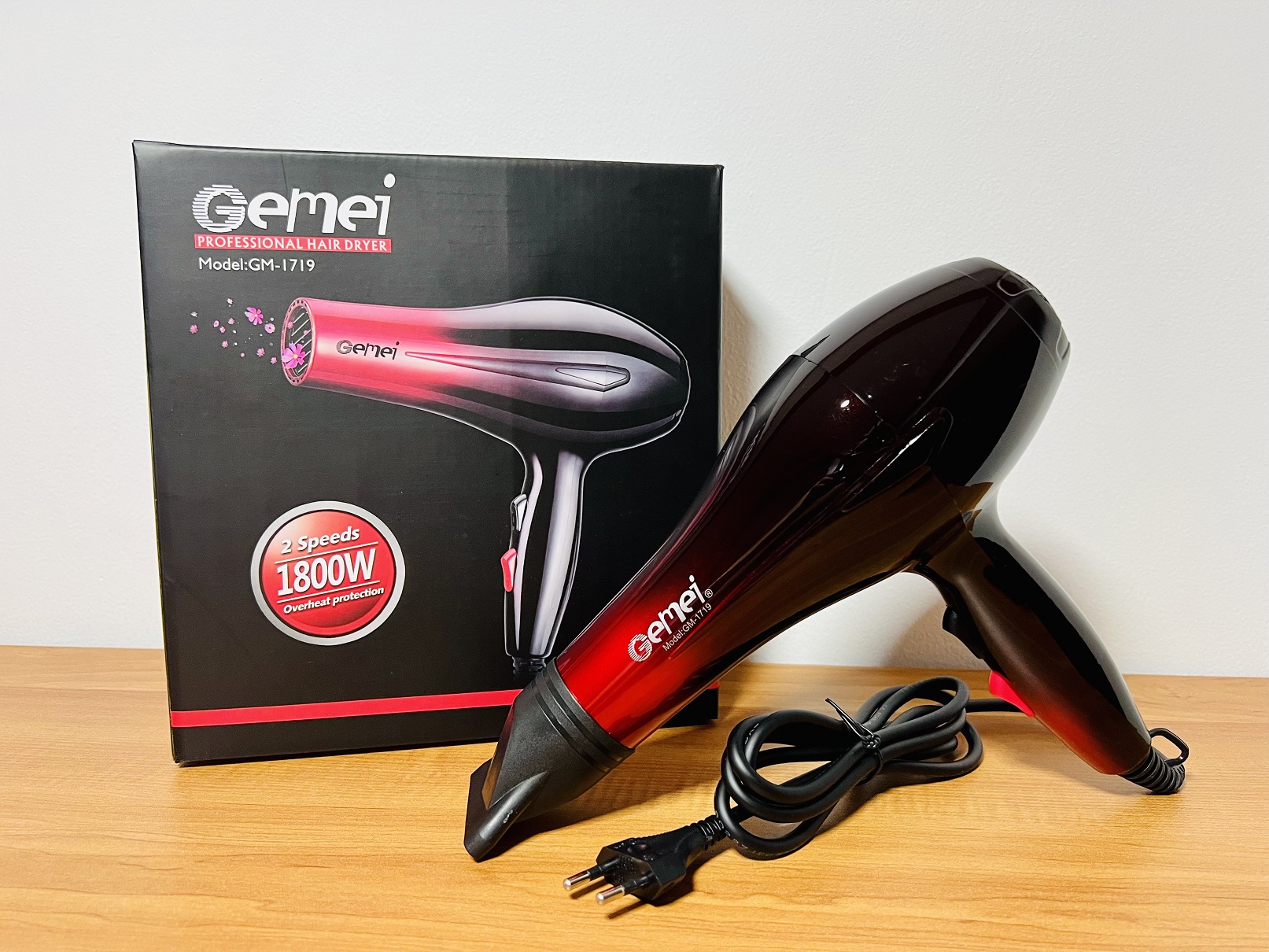 Gemei shop hair dryer