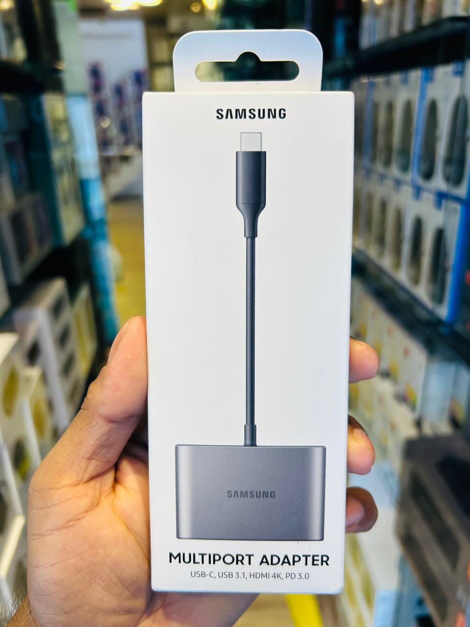 Samsung MULTIPORT ADAPTER USB-C, USB 3.1, HDMI 4K, PD 3.0