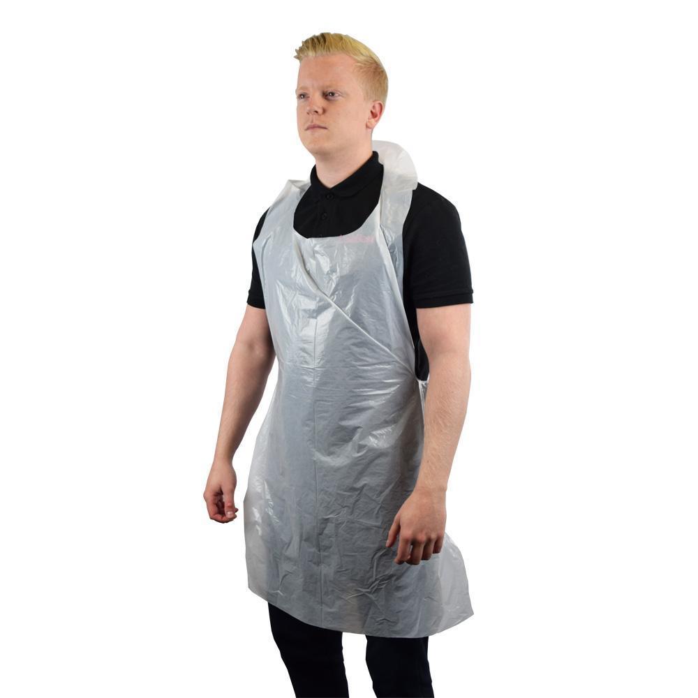 Disposable Plastic Aprons - (Polythene Aprons) 5pcs Pack. 