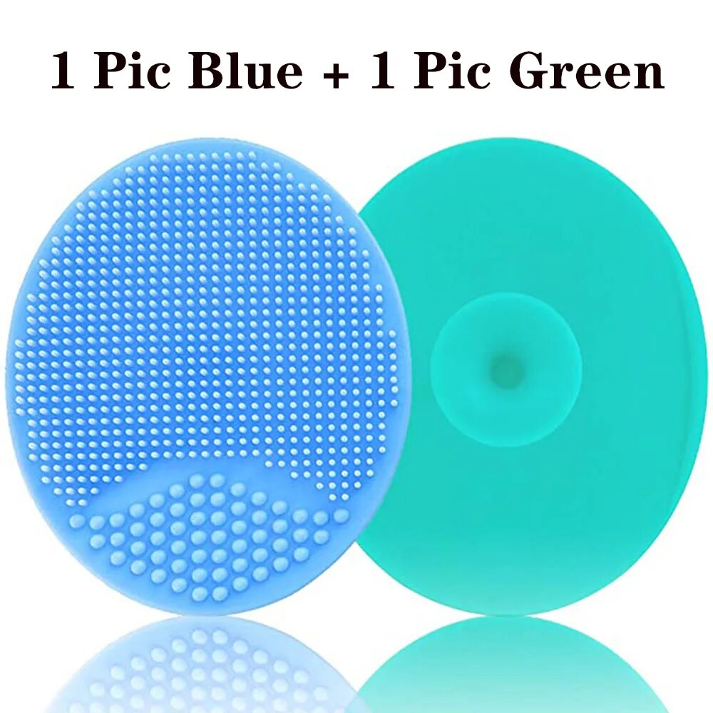 Baby Silicone Bath Brush Cradle Cap Scrubbers Exfoliating and Massaging Brush Scalp Care Scrubber for Hair Care And Body CareBasketball. 