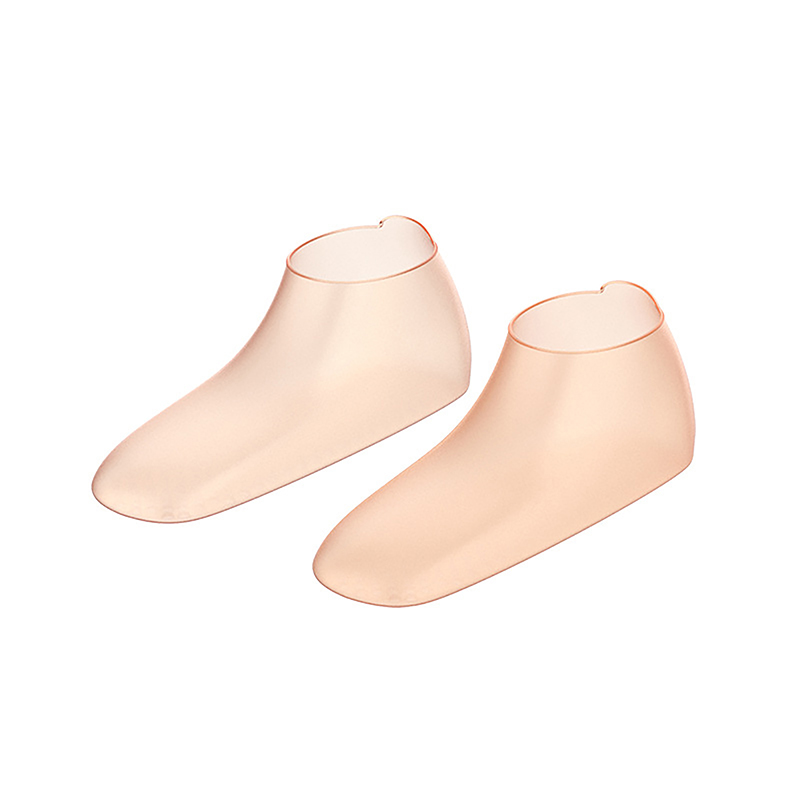 1 Pair Silicone Moisturizing Gel Heel Socks Rejuvenation Foot Care Elastic Sock Jessica. 