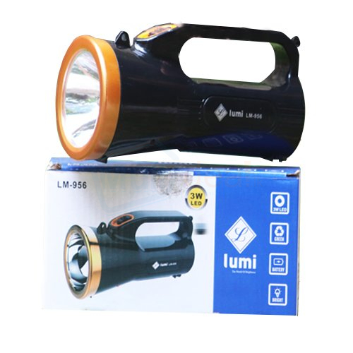 Lumi LM 956 3W Rechargeable LED Torch with 6 Month warranty Daraz.lk