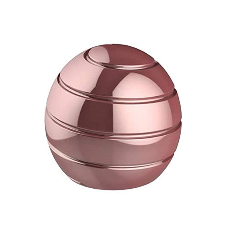 38mm Desktop Decompression Rotating Spherical Metal Gyroscope Office ...