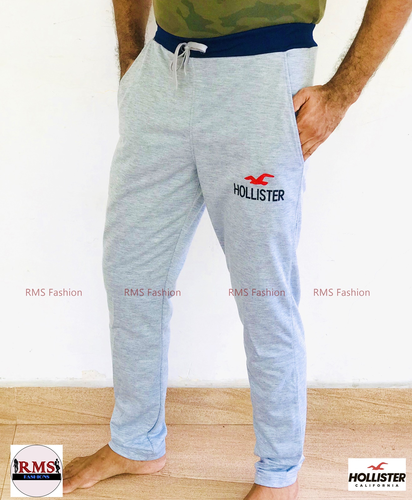 hollister joggers mens