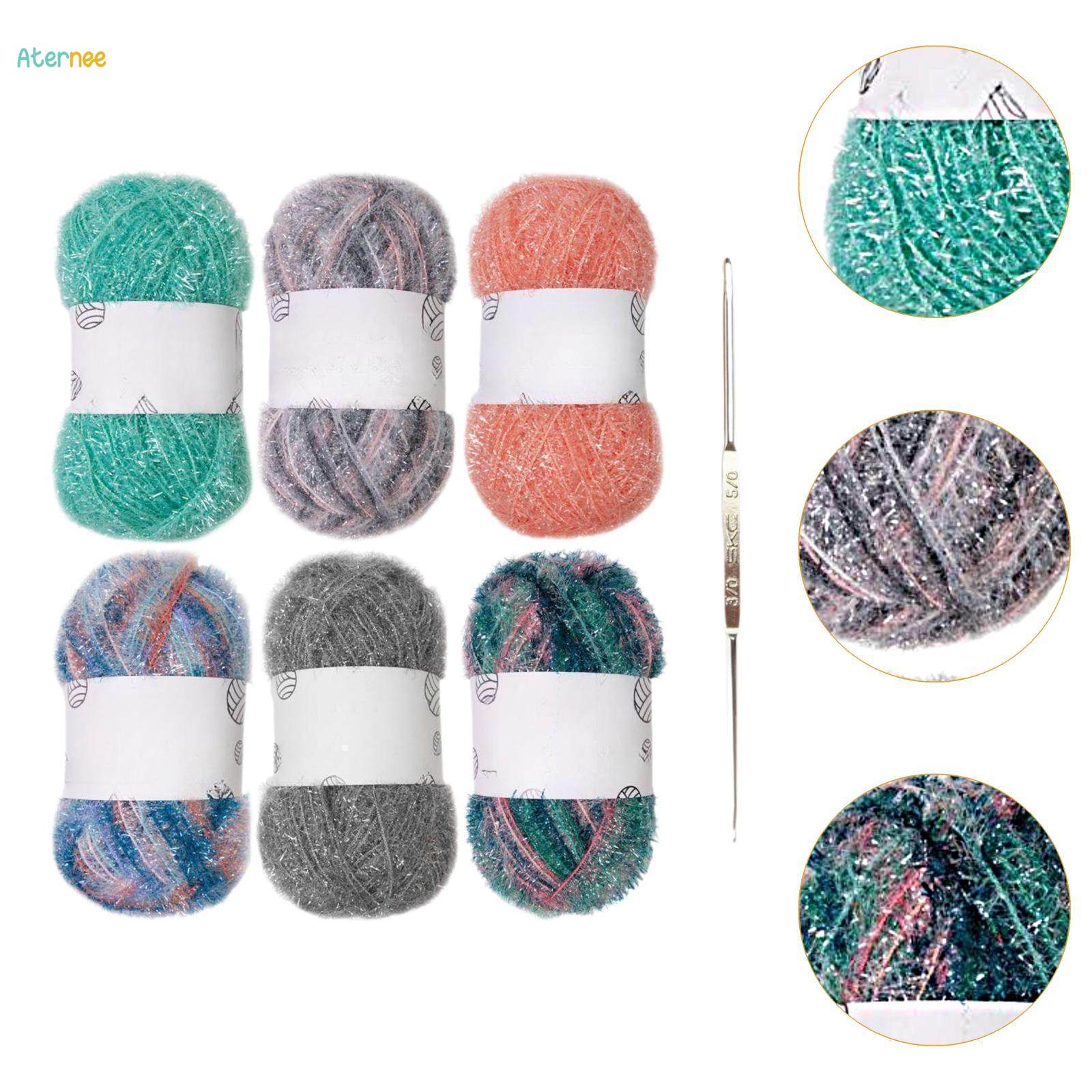 Yarn Multifunction Dish Towel Thread Hand Knit Yarn Dishcloth Thread for Tableware Scrubbing