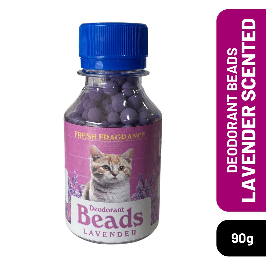 Cat-Litter Clean Deodorant Beads (Lavender Scented) 90g. 