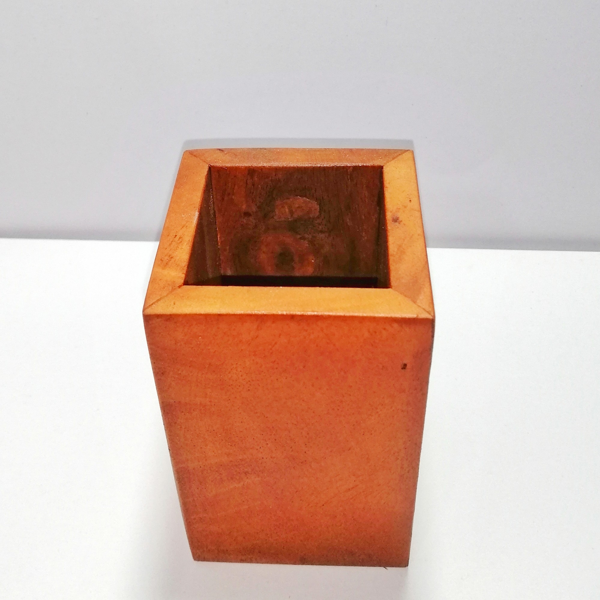 Wood Pen Holder, Office Pen Holder, Box Type, Stationery Holder, Desk Organizer, Wood Pencil Holder, Wooden Pencil & Pen Holder.. 