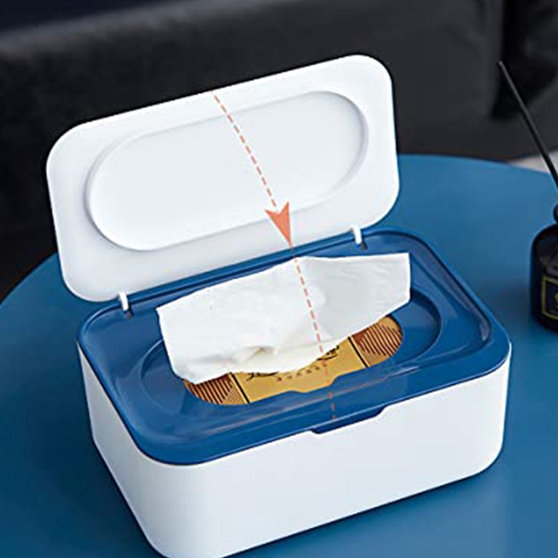 Box Of Wet Tissues. Storage Box, Wipes Case, Tissue With Lid, Baby