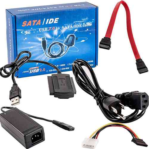 USB 2.0 to IDE / SATA drive adapter FOR HARD DISK