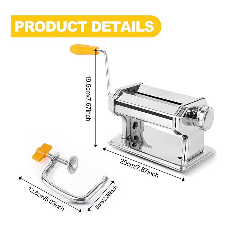 Polymer Clay Tools Stainless Steel Polymer Clay Extruder Manual for Kids Adults Clay Pottery Craft Making. 