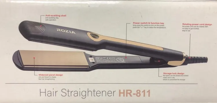 ROZIA Premium Professional Ceramic Hair Straightener Iron HR