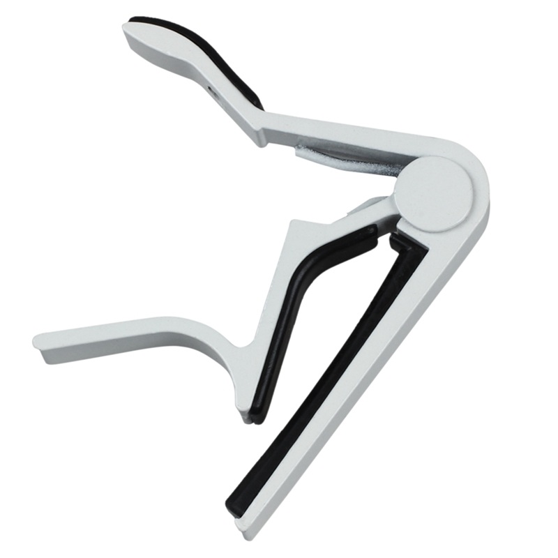 white guitar capo