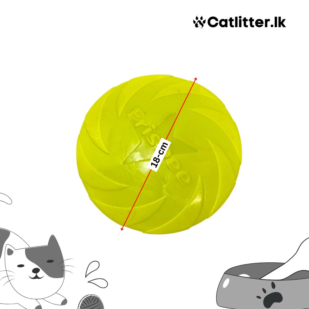Natural Rubber Frisbee for Dogs- M-size