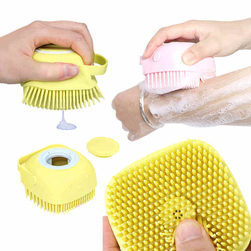 Silicone Bath Brush, Bath Scrubber, 80ml | Daraz.lk