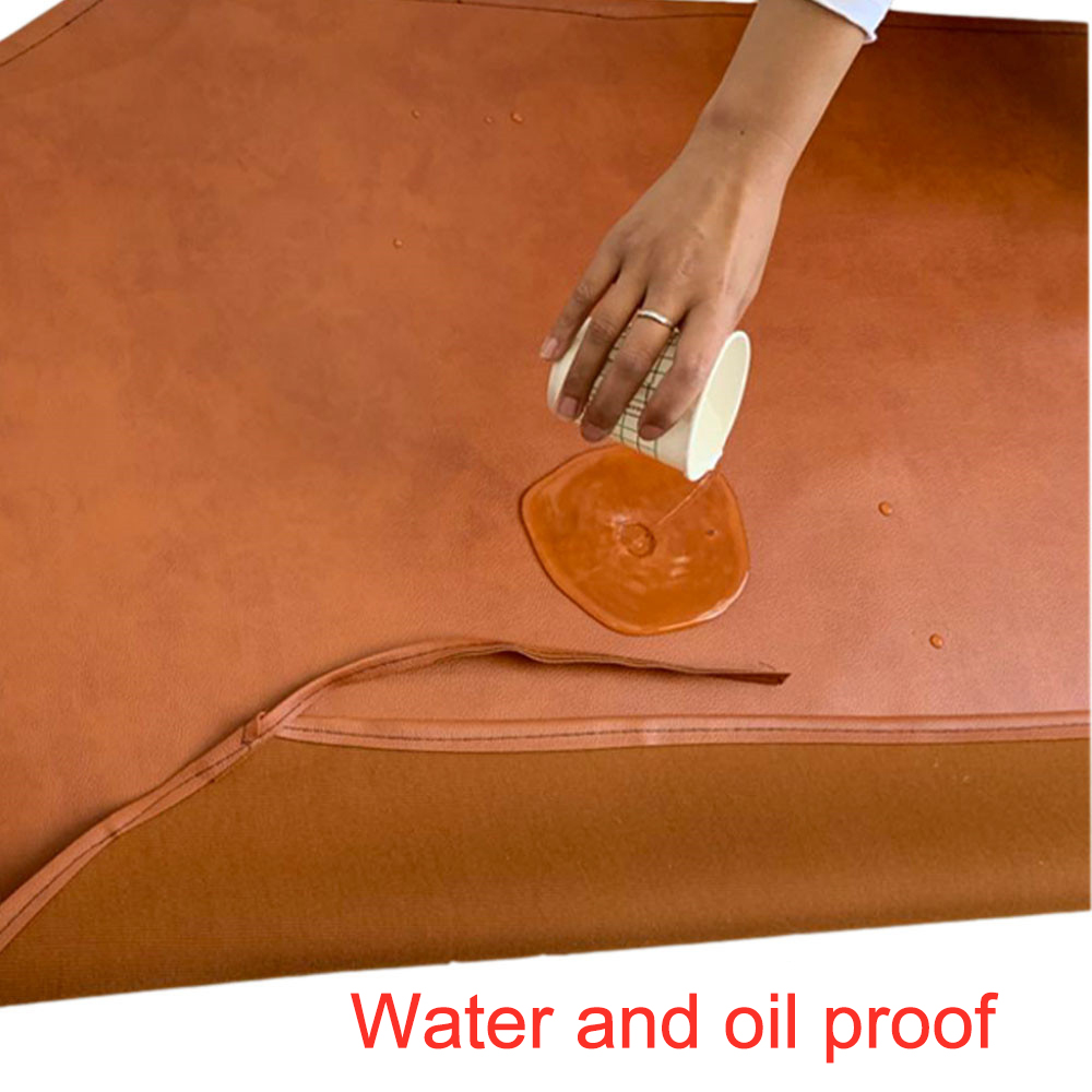 PVC Waterproof Apron Food Factory Apron Acid And Alkali Resistant Low Temperature Resistant Kitchen Chef Working Oil Proof Apron. 