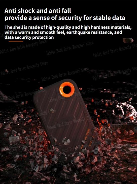 Portable SSD 64TB 128TB ZX20 External Hard Drive SSD 1tb 2tb 512GB USB 3.2 Hard Disk Solid State Drive for laptop PC Phone PS5. 