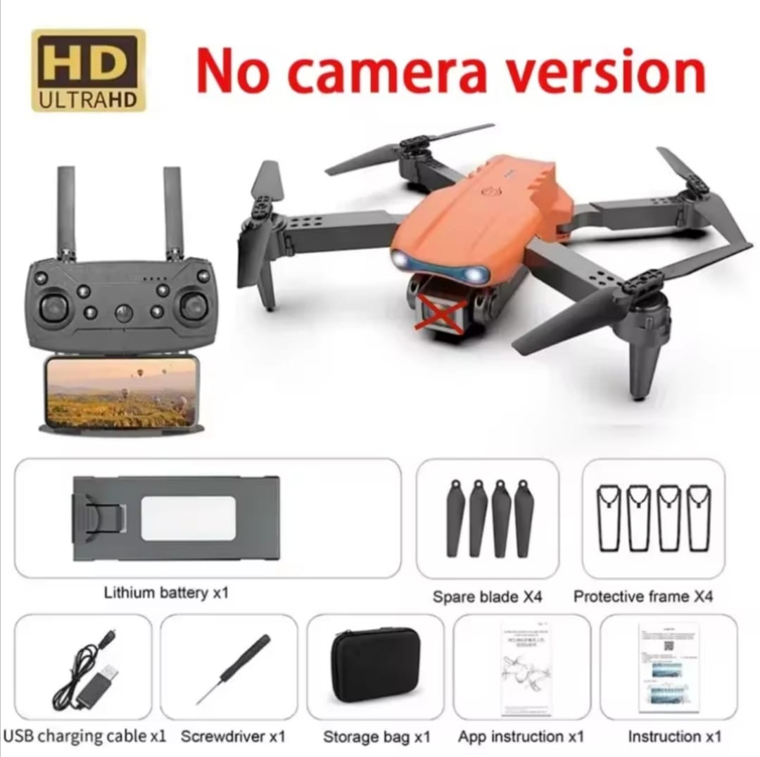 E99 Pro Drone Quadcopter Remote Control Handle Four Axis Aircraft HD 6K Photography UAV Altitude Fixation Helicopter Toys. 