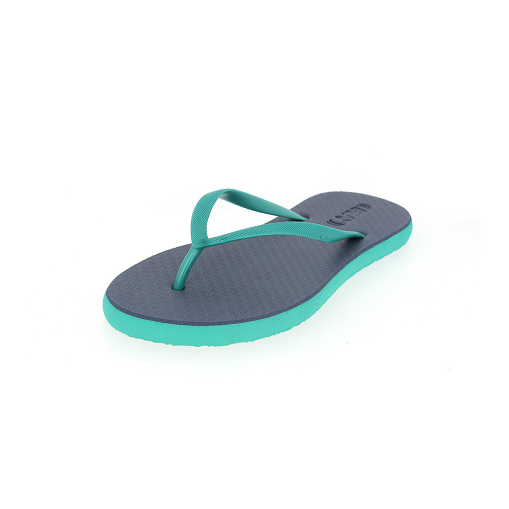 Beat Ladies Round Slippers Aqua / Blue ,Aqua / Black,Blue / Purple ,Orange / Purple ,Dark Blue / Pink - Aqua / Blue